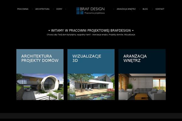 Parker theme site design template sample