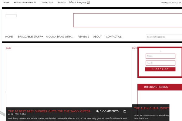 Bridge Child theme site design template sample