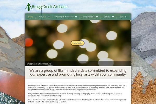 Born theme site design template sample