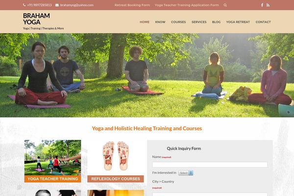 Richer theme site design template sample