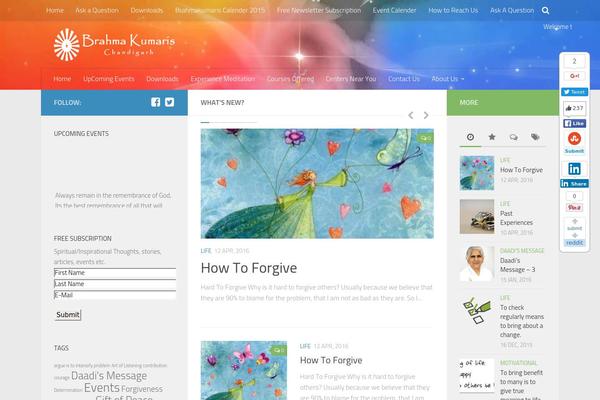Site using Advanced post slider plugin