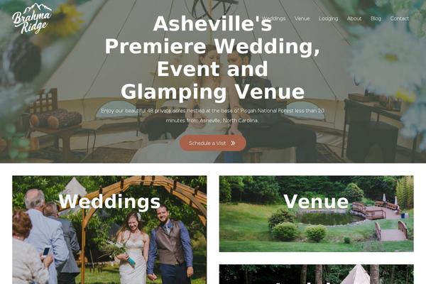 Infinite theme site design template sample