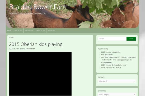 Wp-starter theme site design template sample