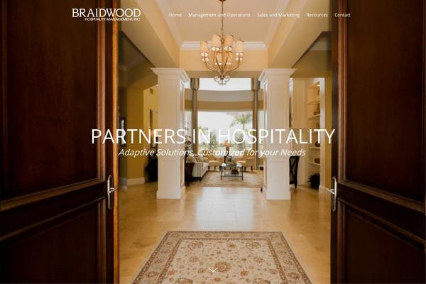 Salient Child theme site design template sample