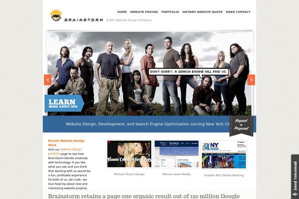 Studeo theme site design template sample