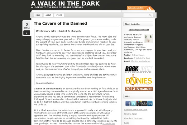 LightWord theme site design template sample