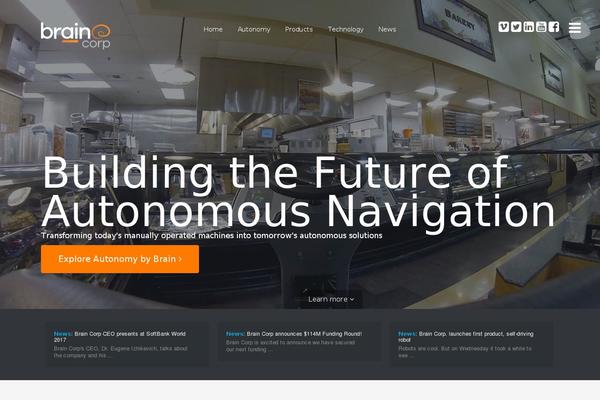 Understrap theme site design template sample