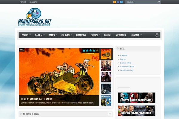 Ascend theme site design template sample