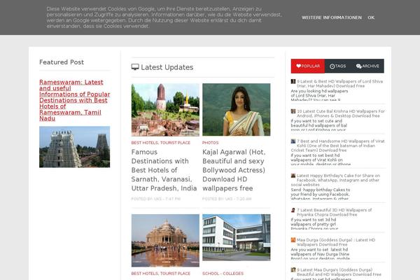 List25 theme site design template sample