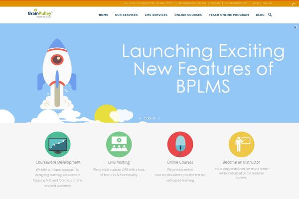 WPLMS theme site design template sample