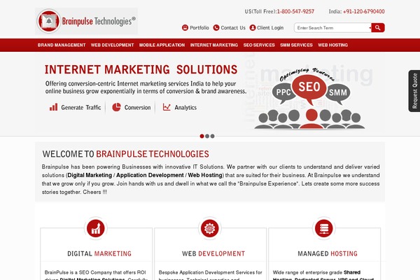 Site using Structured-content plugin