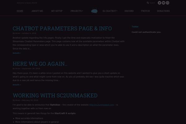 Site using Simple Code Highlighter plugin