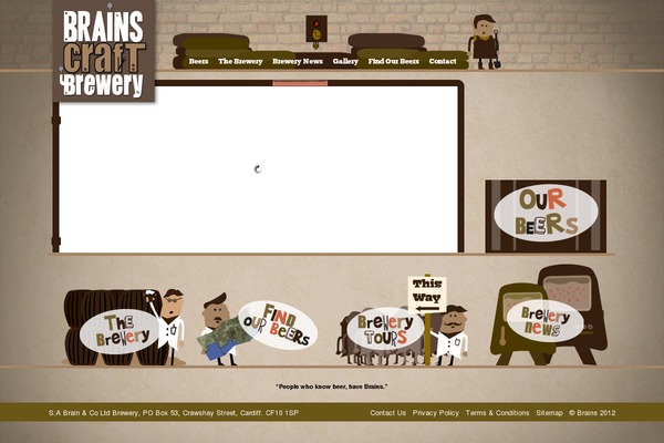 Craft theme site design template sample