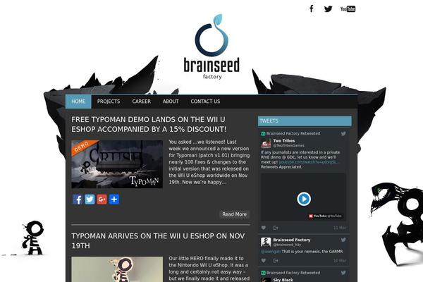 NewGamer theme site design template sample