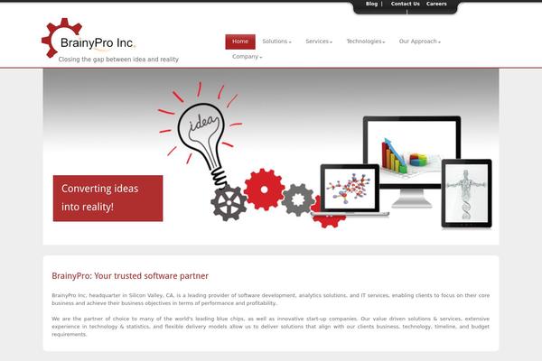 brainypro.com site used Dukami