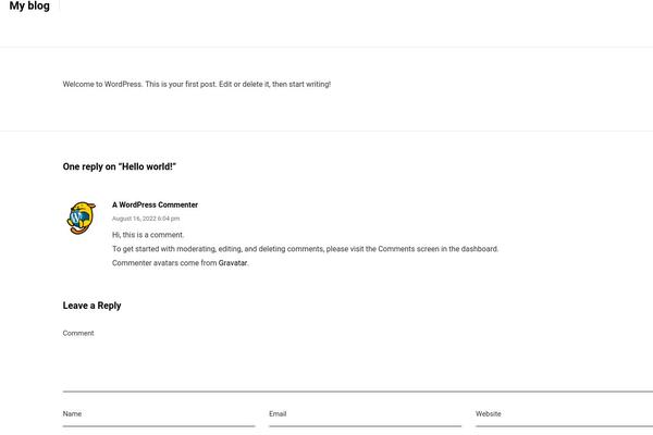 Site using Ozark-plugin plugin