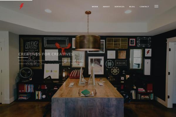 Struck theme site design template sample