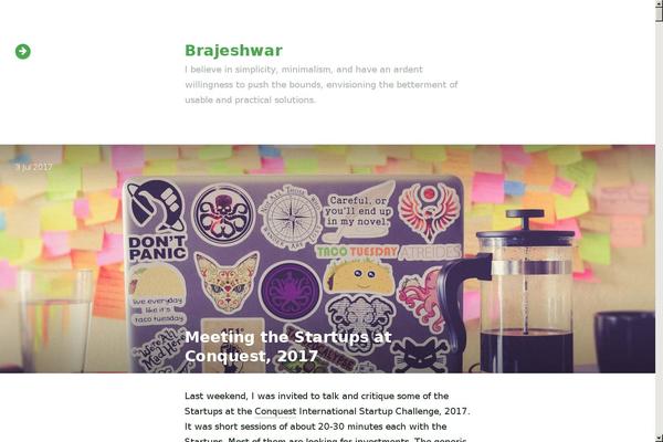 acorn theme websites examples