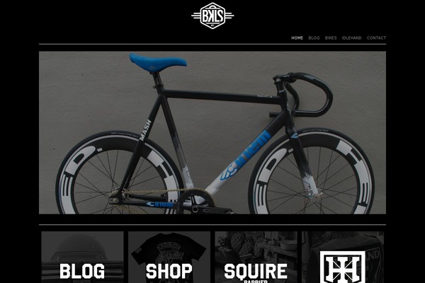 Rustik theme site design template sample