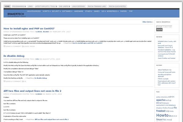 brakertech.com site used Wide-range-lite