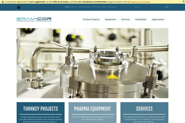 bram-cor.com site used Bramcor_theme