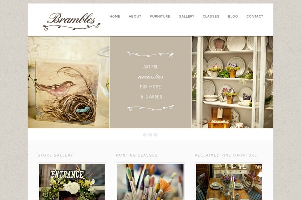 Dandelion theme site design template sample