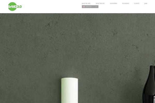 Visia theme site design template sample