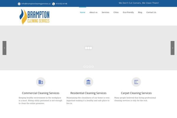 Mexin theme site design template sample