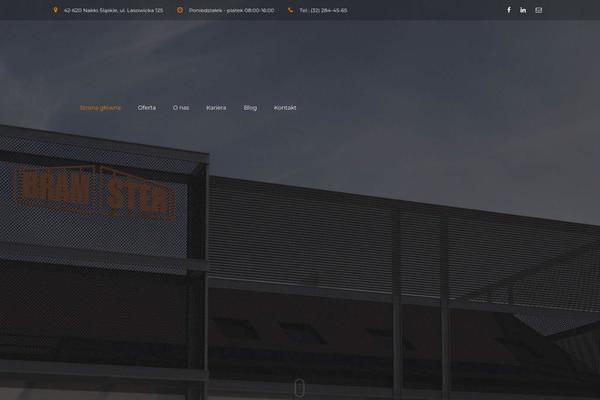 Buildpro theme site design template sample