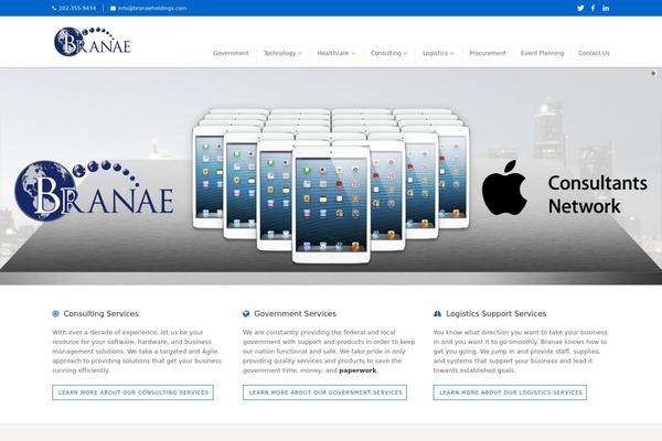 Delaware theme site design template sample