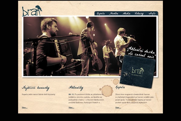 branband.cz site used Bran