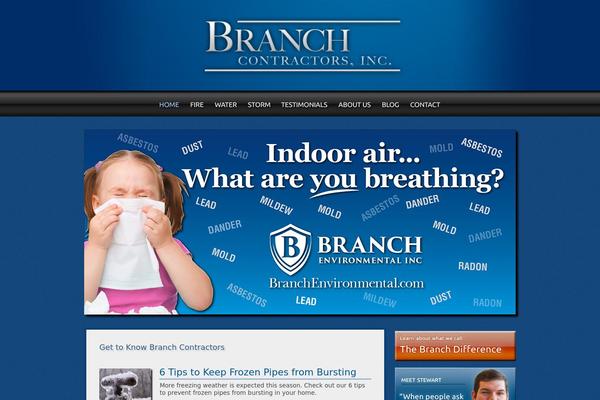 Salient Child theme site design template sample