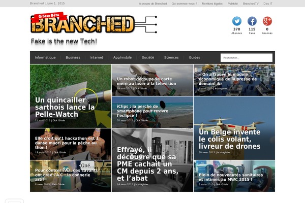 Extranews theme site design template sample