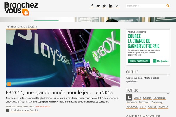 bv2013 theme websites examples