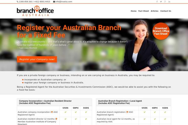 Boa theme site design template sample