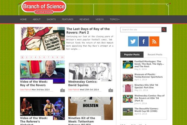 Site using Simple-urls plugin