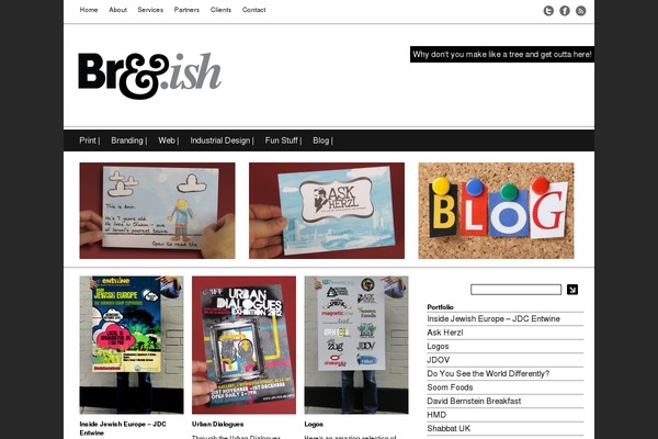 brand-ish.co site used Moderndessign