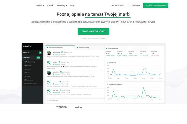 brand24.pl site used B24