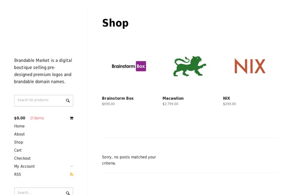 Show Off theme site design template sample
