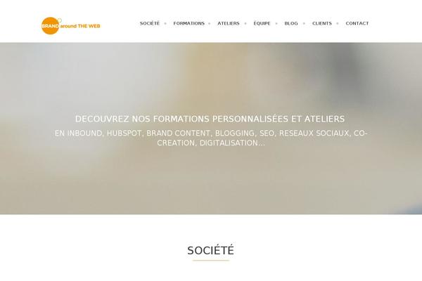 Patti theme site design template sample