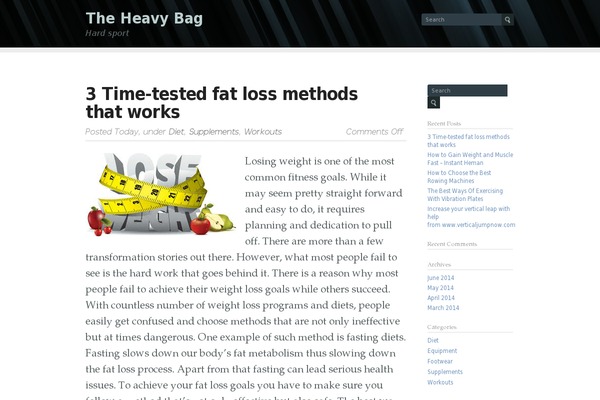 Flow theme site design template sample
