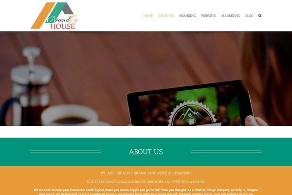 brandcourage.com site used Brand-theme