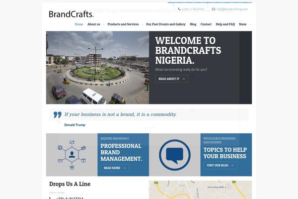 Bretheon theme site design template sample