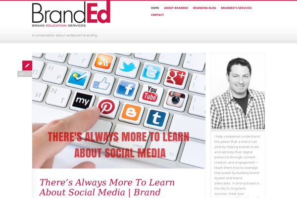 Alpha theme site design template sample