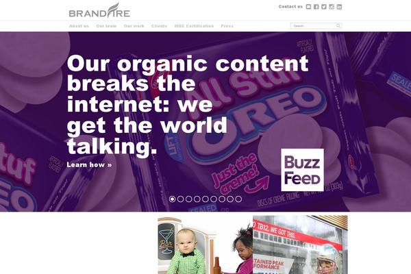 brandfire.com site used Brandfire