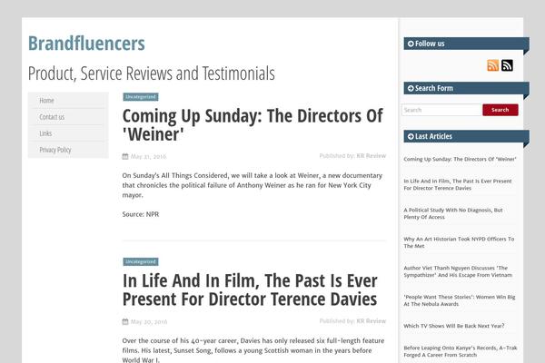 SmartAdapt theme site design template sample