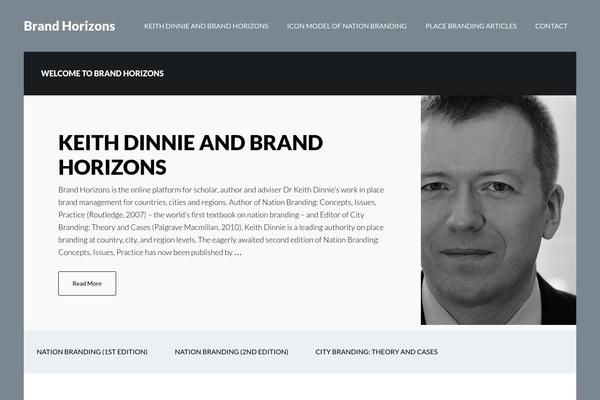 Author Pro theme site design template sample
