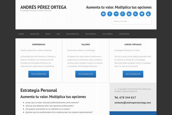 Streamline Pro theme site design template sample