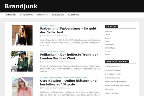brandjunk.de site used Herald