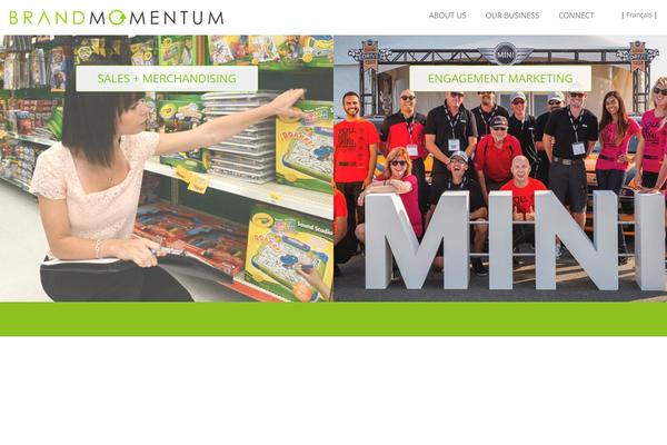 Site using Parallax Scroll plugin